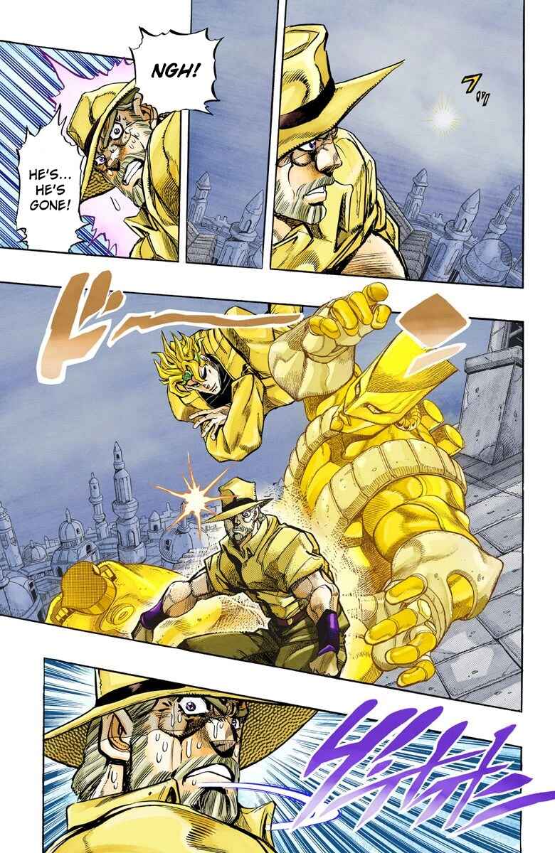 JoJo no Kimyou na Bouken: Part 3 - Stardust Crusaders Color-ban Chapter 142 - Page 4