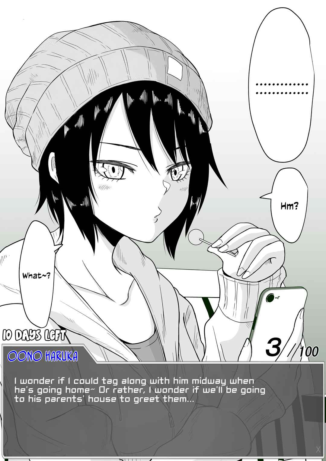 Aru Hi Totsuzen Message Window ga Hyoujisaretan desu kedo!? Chapter 4 - Page 2