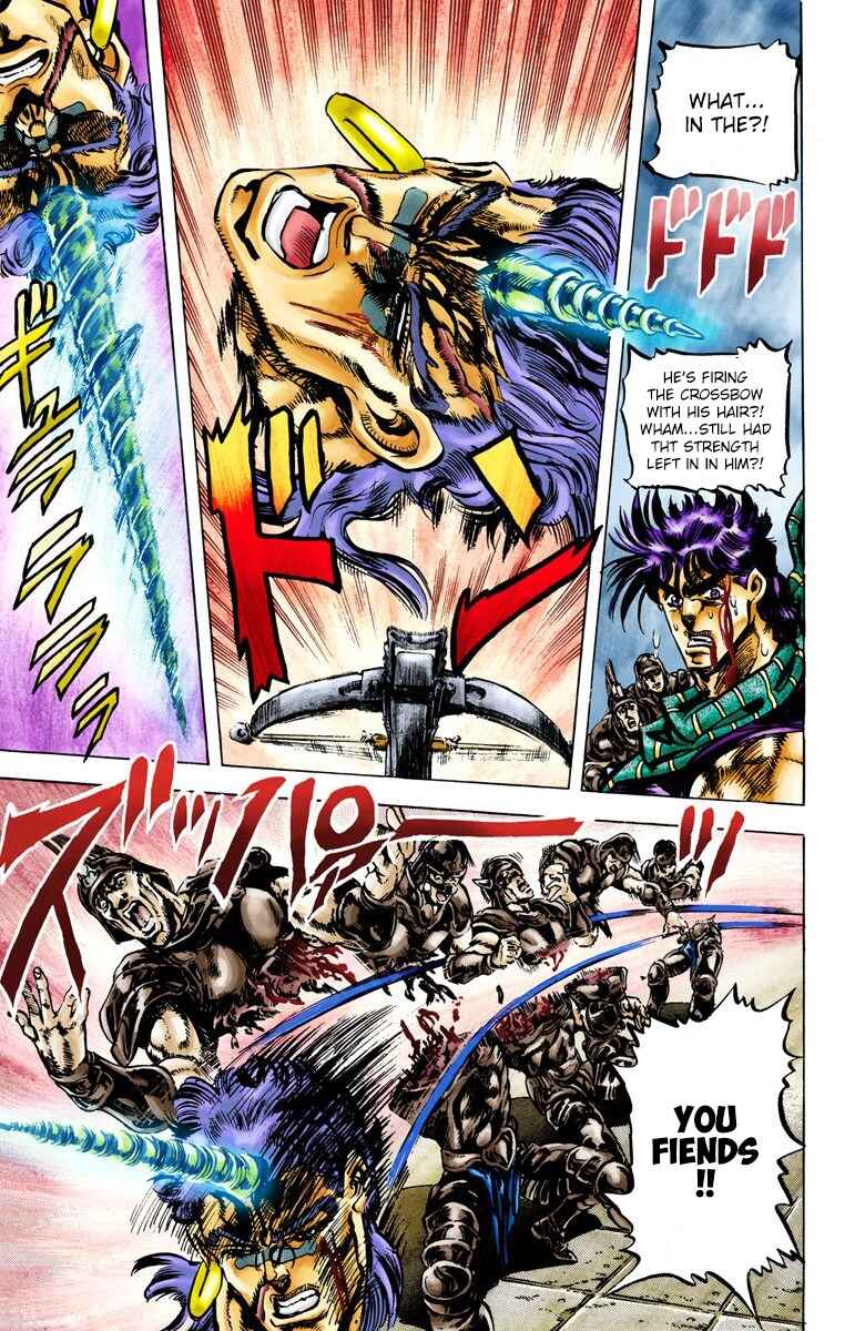 JoJo no Kimyou na Bouken: Part 2 - Sentou Chouryuu Color-ban Chapter 60 - Page 10