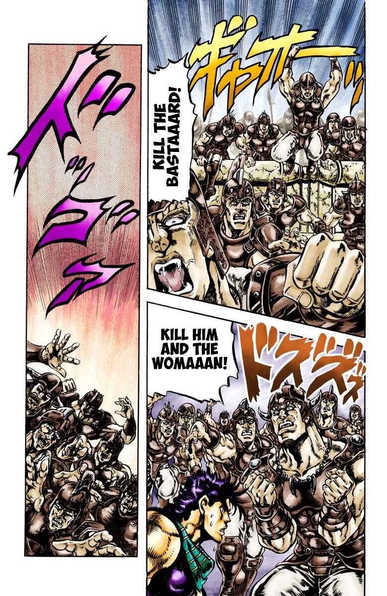 JoJo no Kimyou na Bouken: Part 2 - Sentou Chouryuu Color-ban Chapter 60 - Page 8