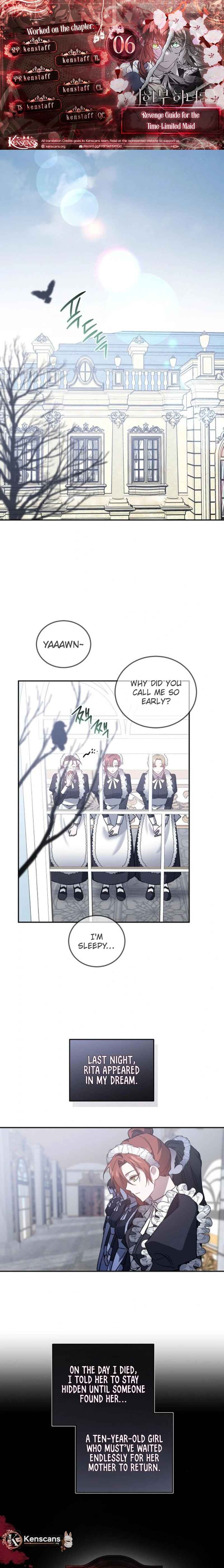 A Revenge Guide for the Terminally Ill Maid Chapter 6 - Page 1