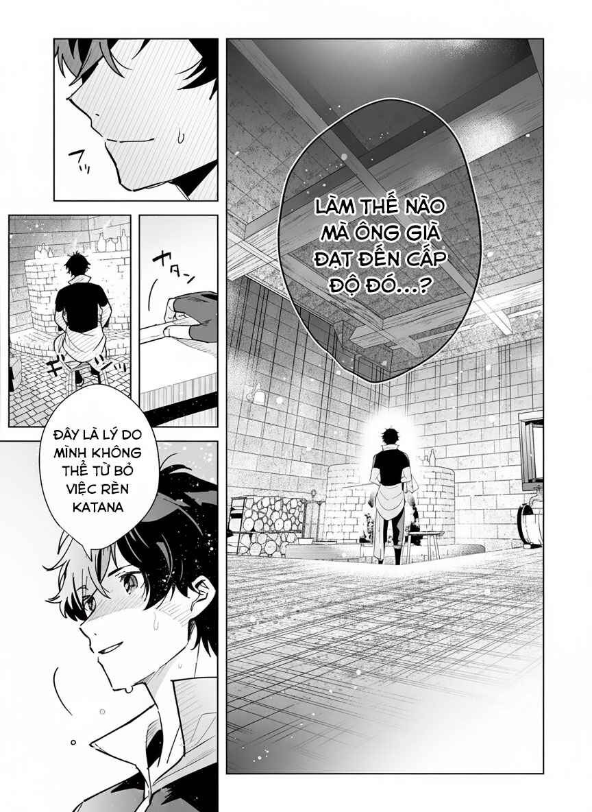 S-kyuu Guild wo Ridatsushita Katanakaji no Jiyuu na Henkyou Slow Life ~Black Guild kara Kaihousarete Kimama ni Kaji Shitetara, Densetsu no Matou ga Umareteimashita~ Chapter 4 - Page 13