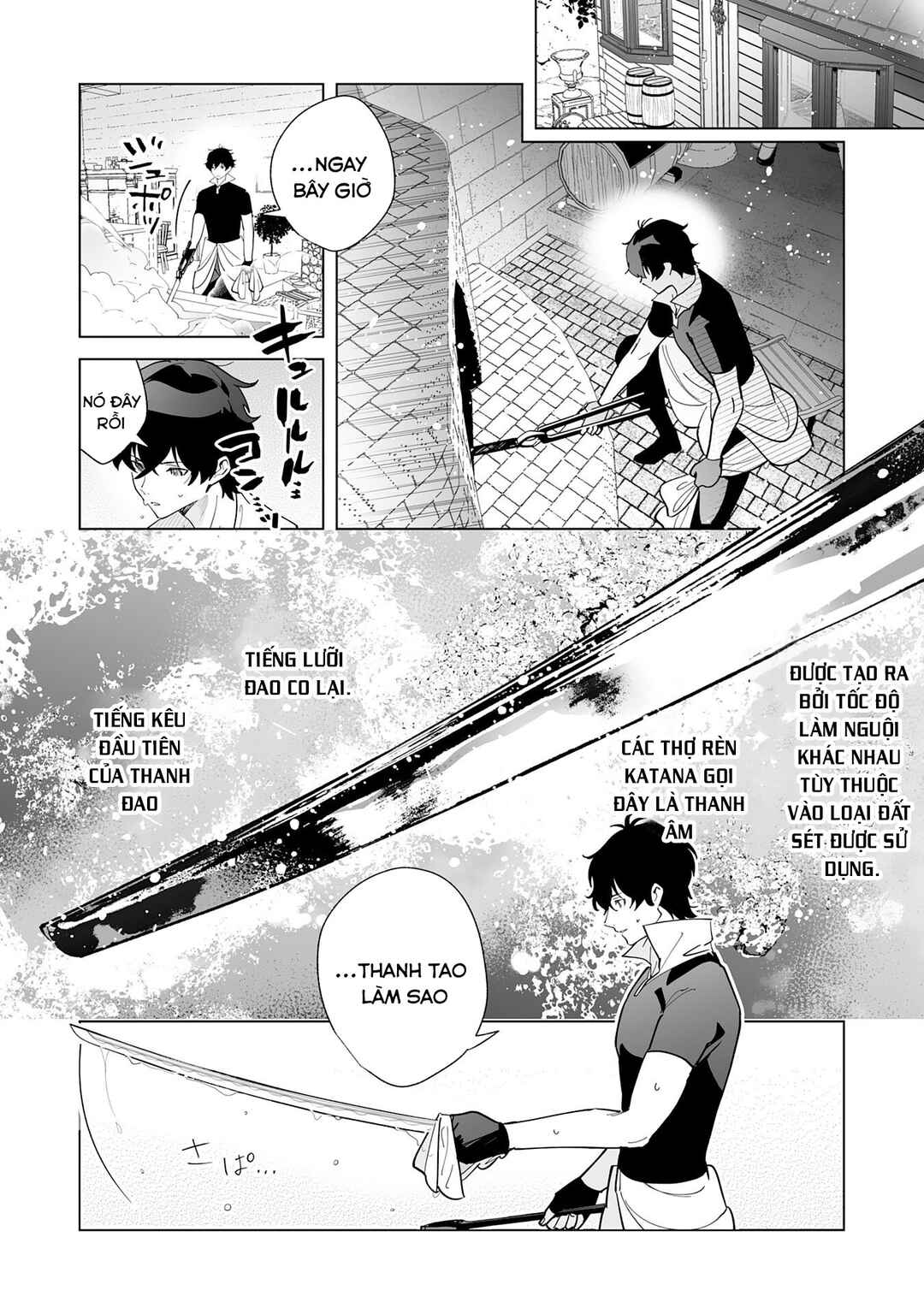 S-kyuu Guild wo Ridatsushita Katanakaji no Jiyuu na Henkyou Slow Life ~Black Guild kara Kaihousarete Kimama ni Kaji Shitetara, Densetsu no Matou ga Umareteimashita~ Chapter 4 - Page 8