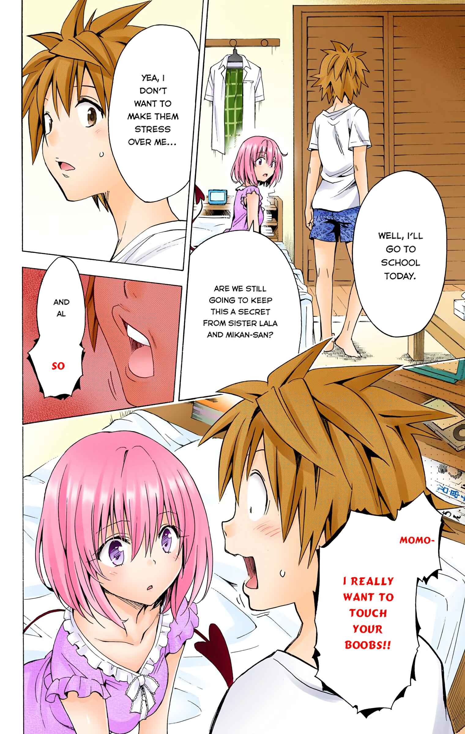 To Love Ru Darkness (Official Colored) Chapter 61 - Page 33