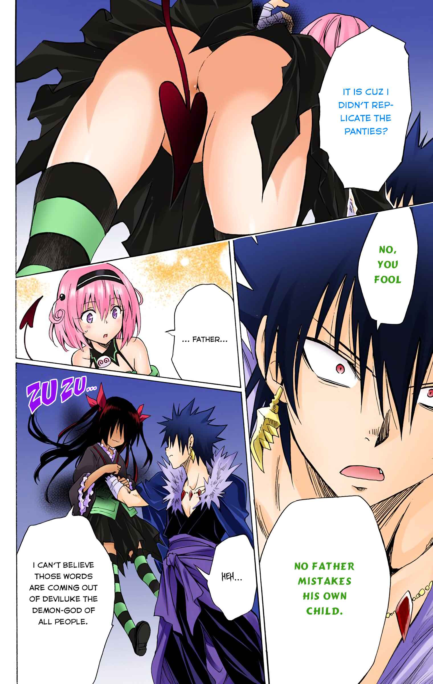 To Love Ru Darkness (Official Colored) Chapter 61 - Page 9