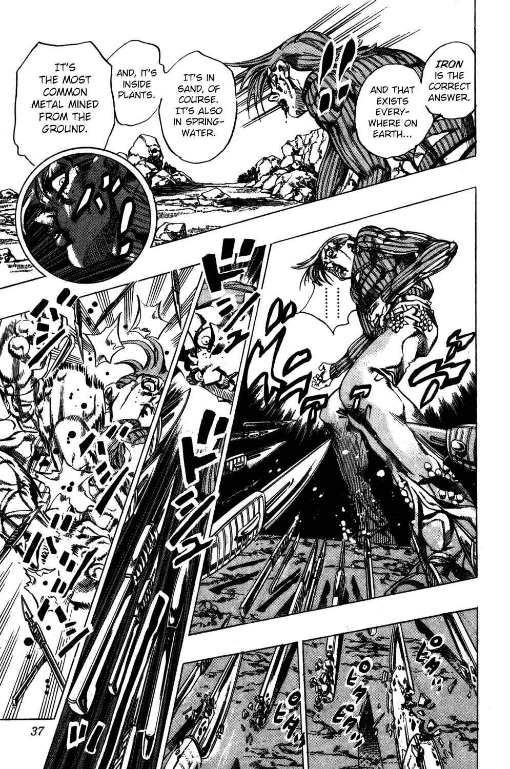 JoJo no Kimyou na Bouken: Part 5 - Ougon no Kaze Chapter 107 - Page 11