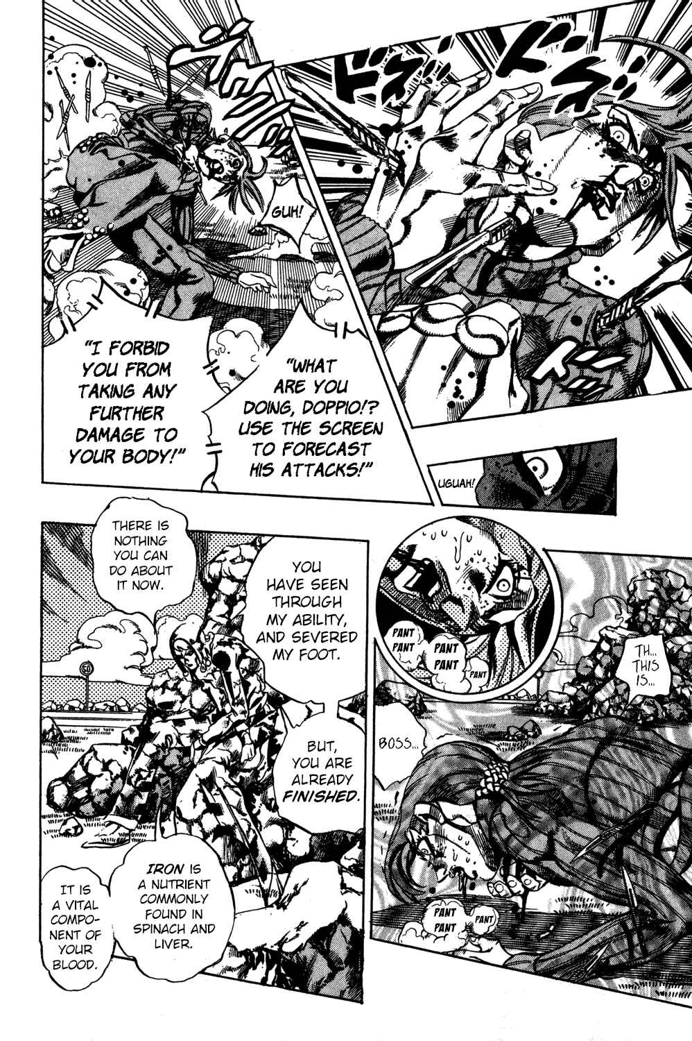 JoJo no Kimyou na Bouken: Part 5 - Ougon no Kaze Chapter 107 - Page 12