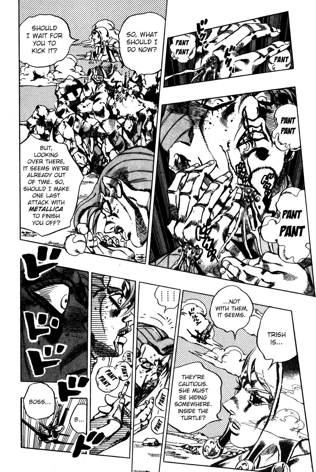 JoJo no Kimyou na Bouken: Part 5 - Ougon no Kaze Chapter 107 - Page 14
