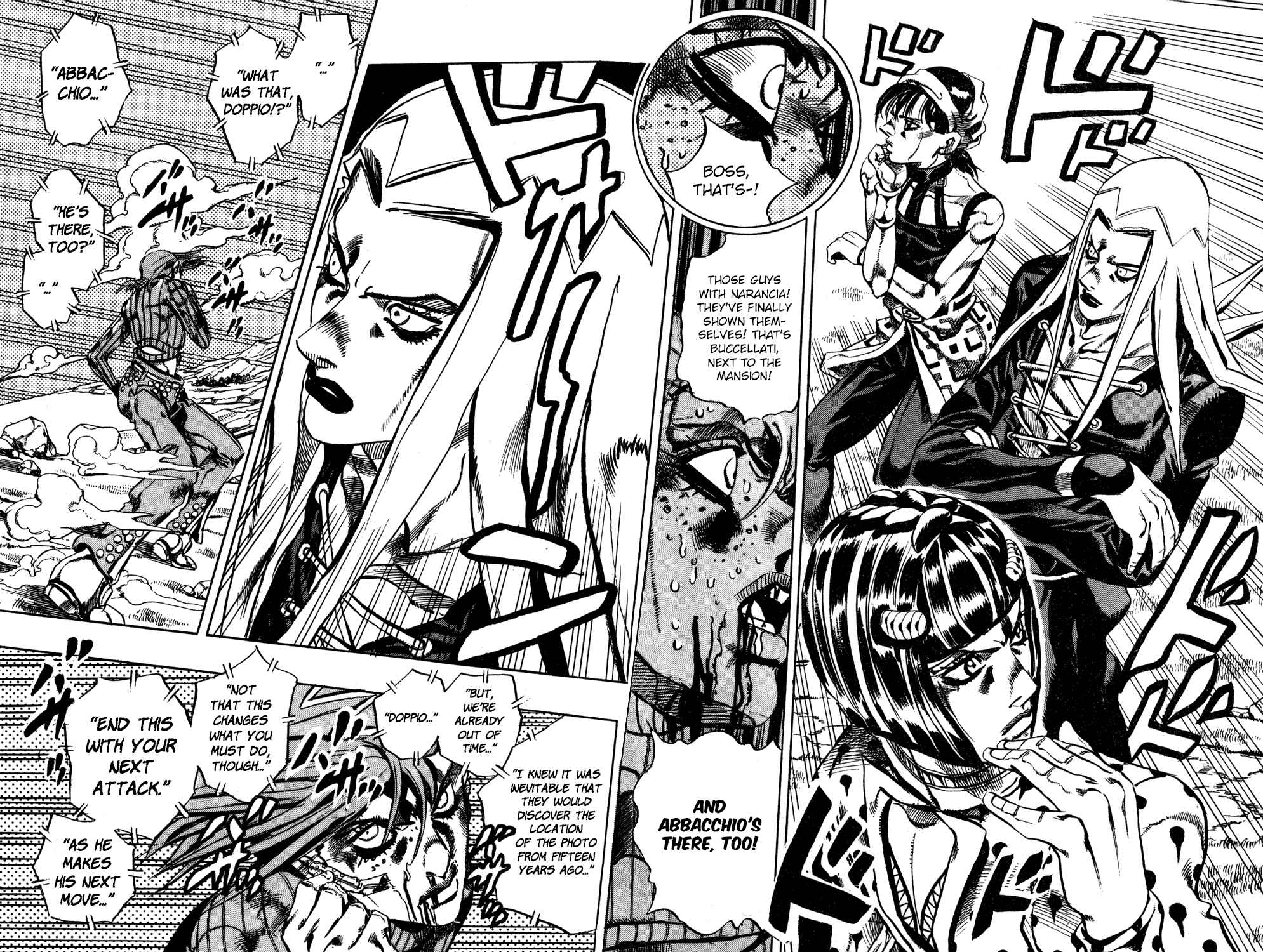 JoJo no Kimyou na Bouken: Part 5 - Ougon no Kaze Chapter 107 - Page 16