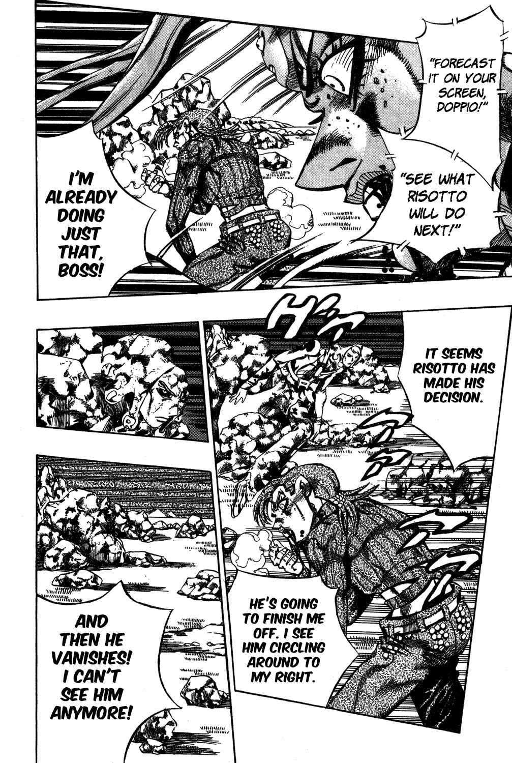 JoJo no Kimyou na Bouken: Part 5 - Ougon no Kaze Chapter 107 - Page 17