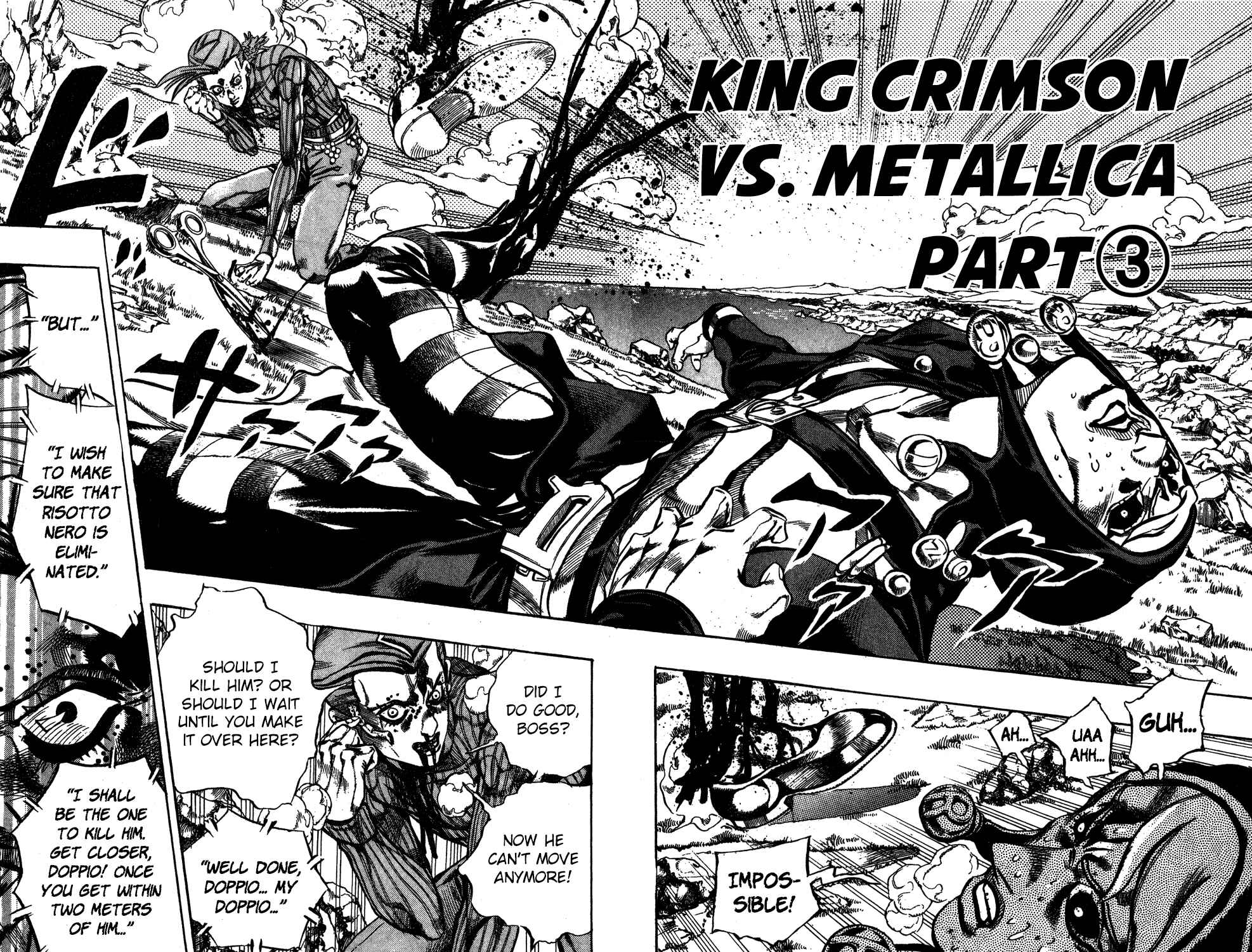 JoJo no Kimyou na Bouken: Part 5 - Ougon no Kaze Chapter 107 - Page 3