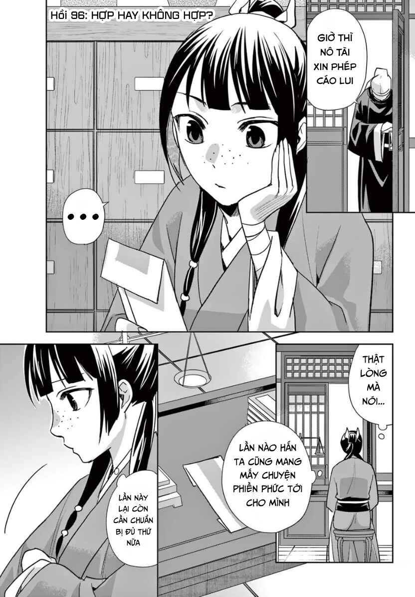 Kusuriya no Hitorigoto: Maomao no Koukyuu Nazotoki Techou Chapter 96 - Page 1