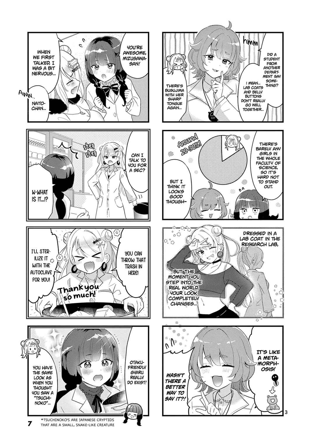 Lalalab☆ ~Gal to Kagaku to Seishun to!~ Chapter 1 - Page 9