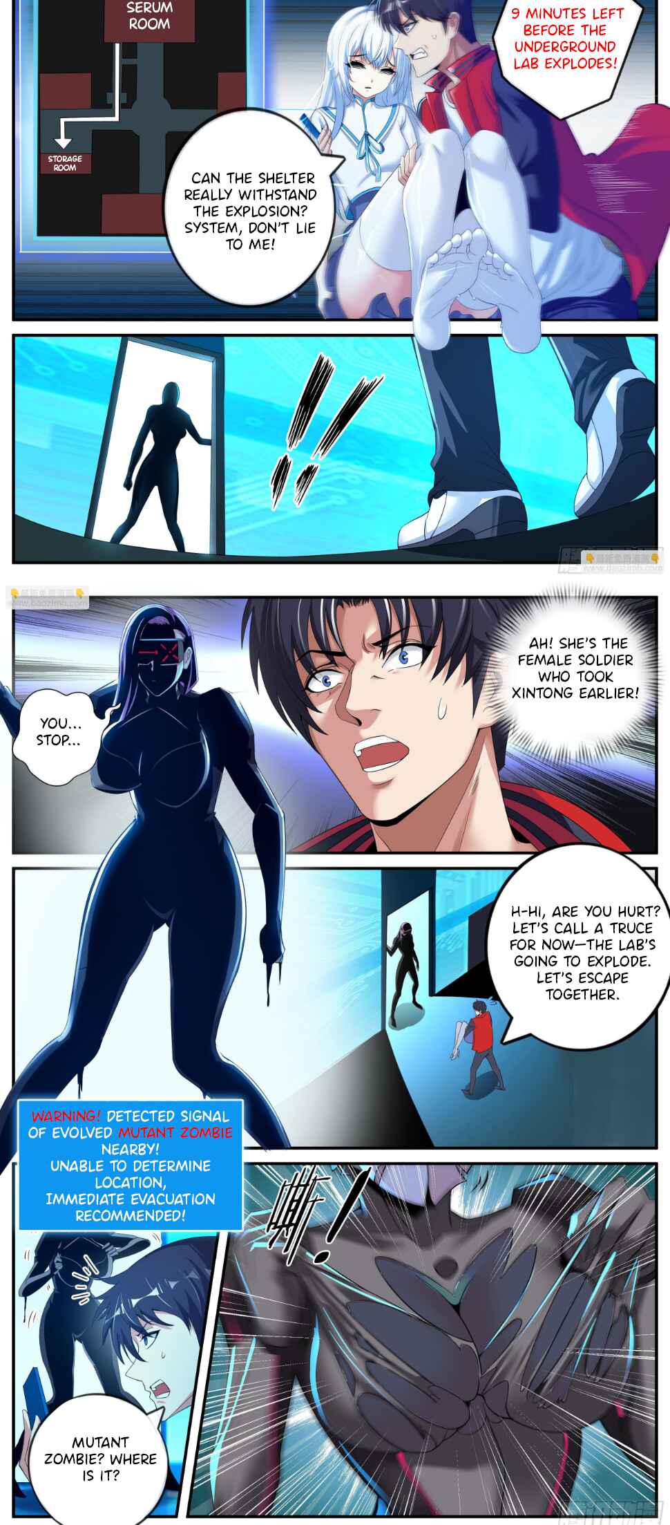 Xìtǒng Sòng Wǒ Bìnànsuǒ Chapter 4 - Page 4