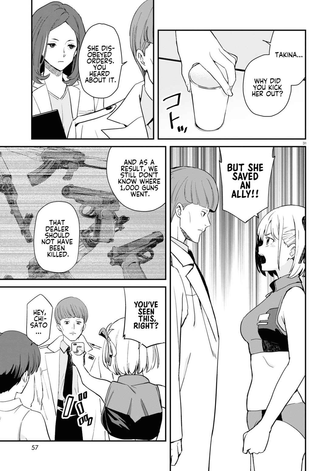 Lycoris Recoil Chapter 7 - Page 31