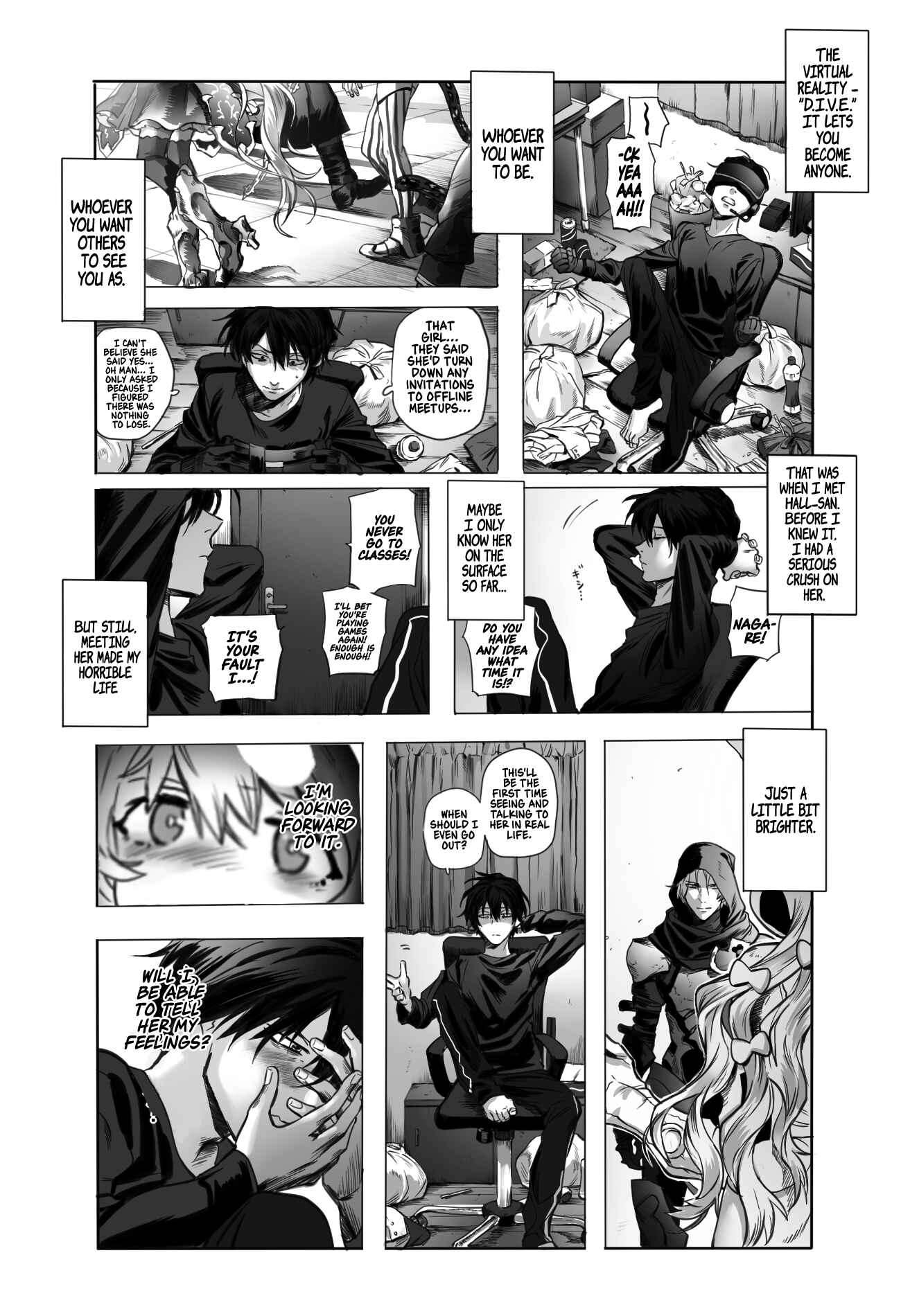 Virtual no Bishoujo ga Onna no Ko de Aru Wake ga Nai! Chapter Oneshot - Page 3