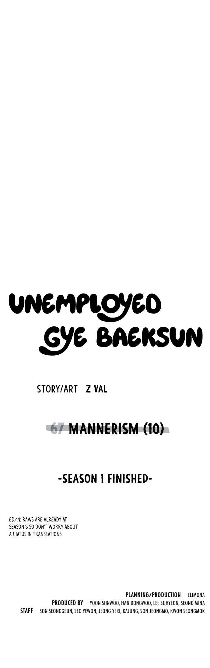 Mujikbaeksu Gye Baek-sun Chapter 67 - Page 46