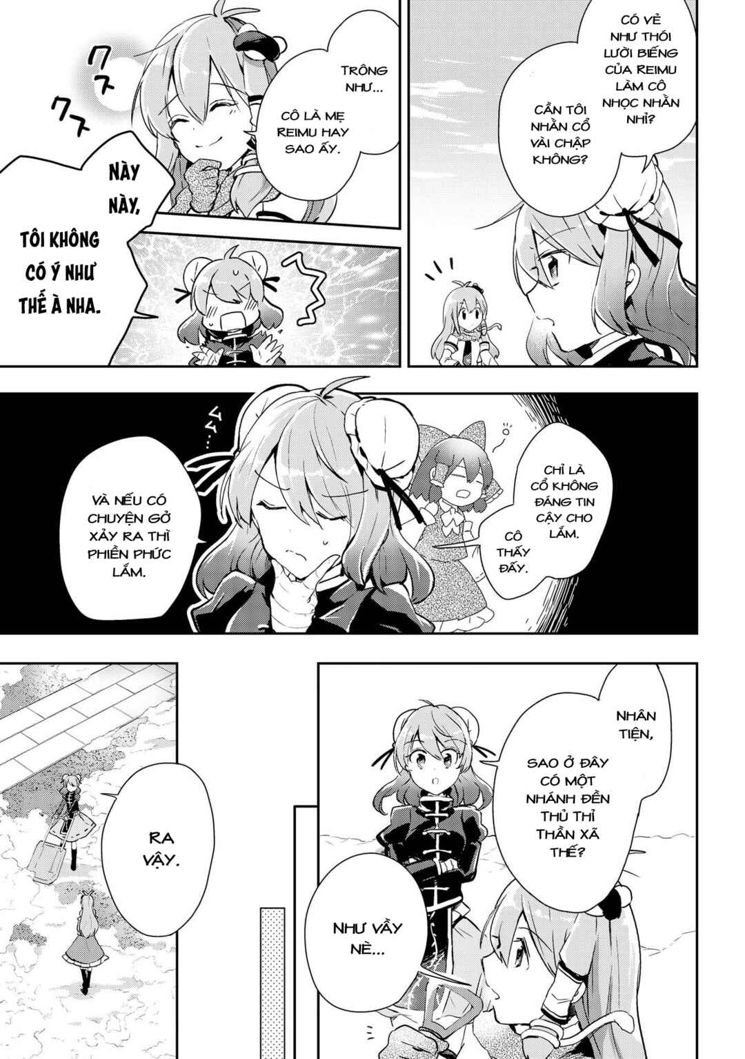 Touhou Ibara Kasen ~ Wild and Horned Hermit. Chapter 38 - Page 9