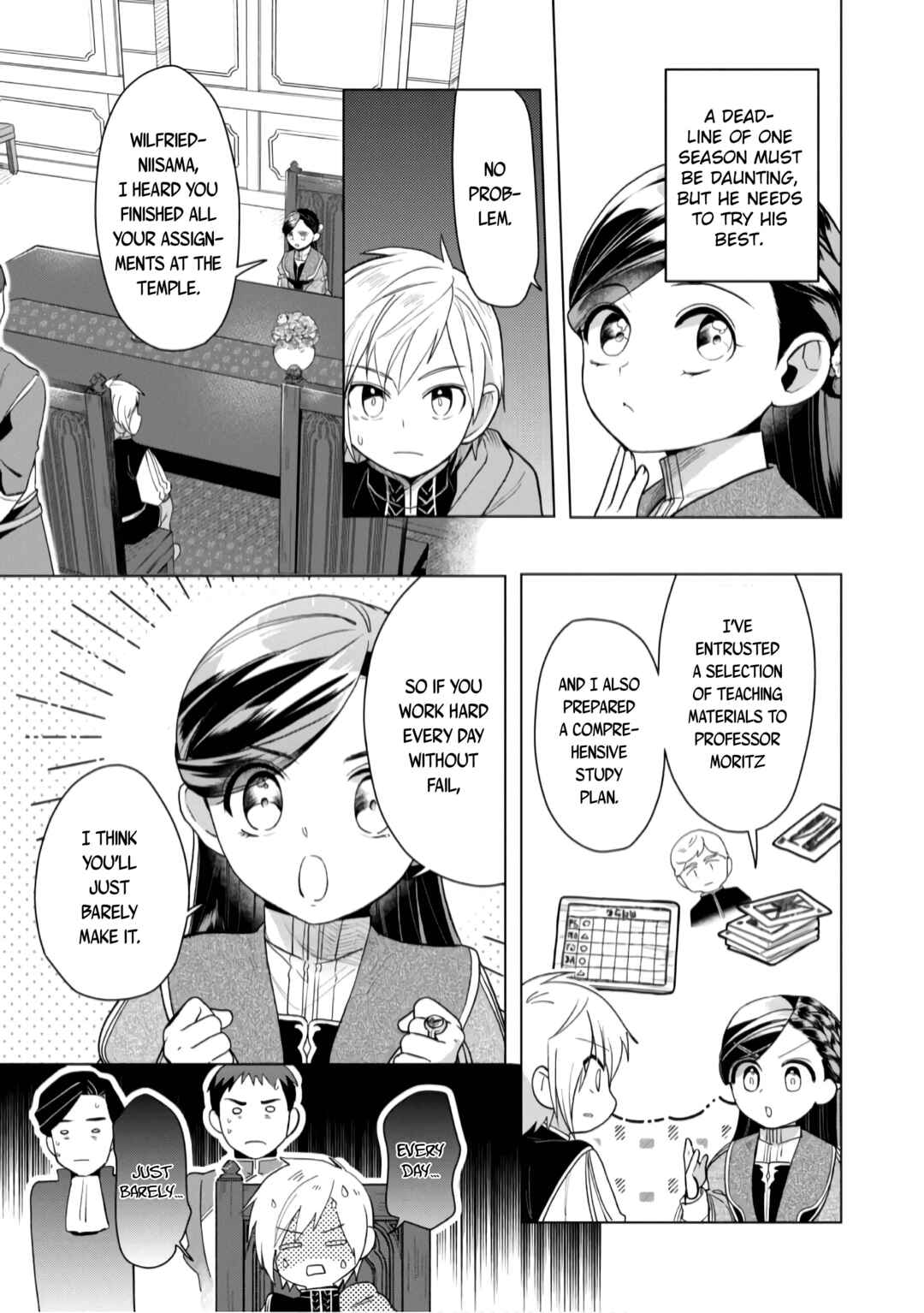 Honzuki no Gekokujou: Shisho ni Naru tame ni wa Shudan o Erandeiraremasen—Dai-3 Bu: Ryouchi ni Hon o Hirogeyou! Chapter 35 - Page 10