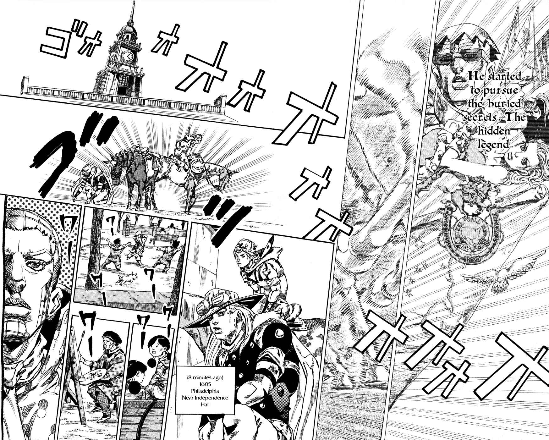 JoJo no Kimyou na Bouken: Part 7 - Steel Ball Run Chapter 67 - Page 15