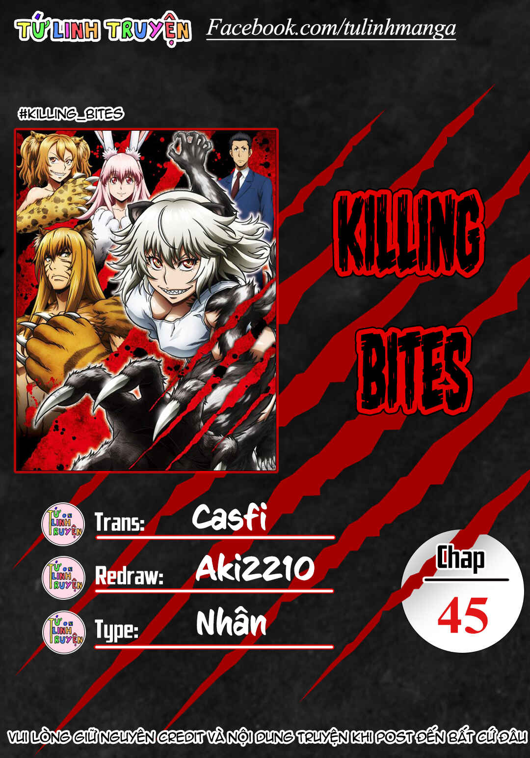 Killing Bites Chapter 45 - Page 2