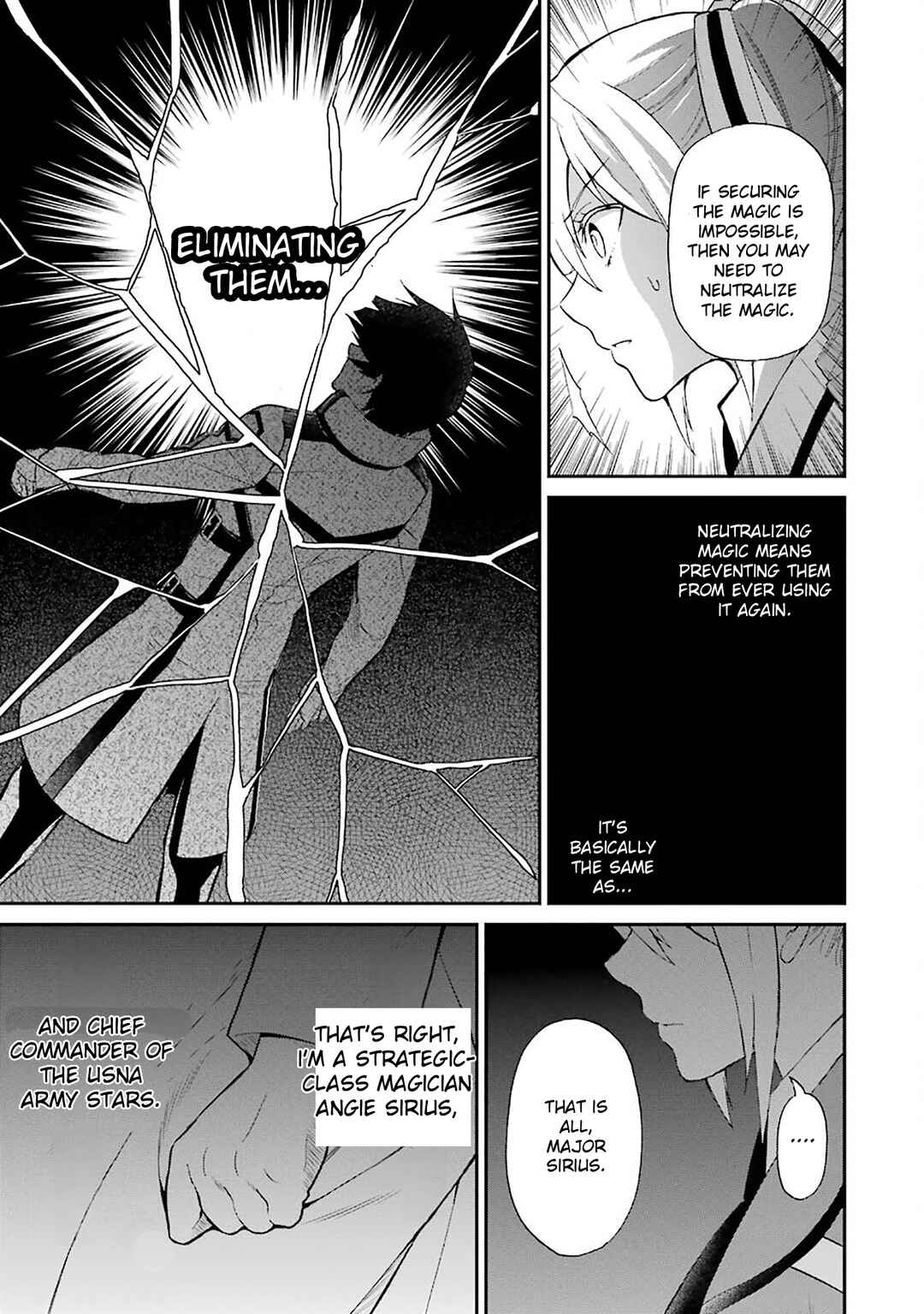 Mahouka Koukou no Rettousei - Raihousha-hen Chapter 21 - Page 7