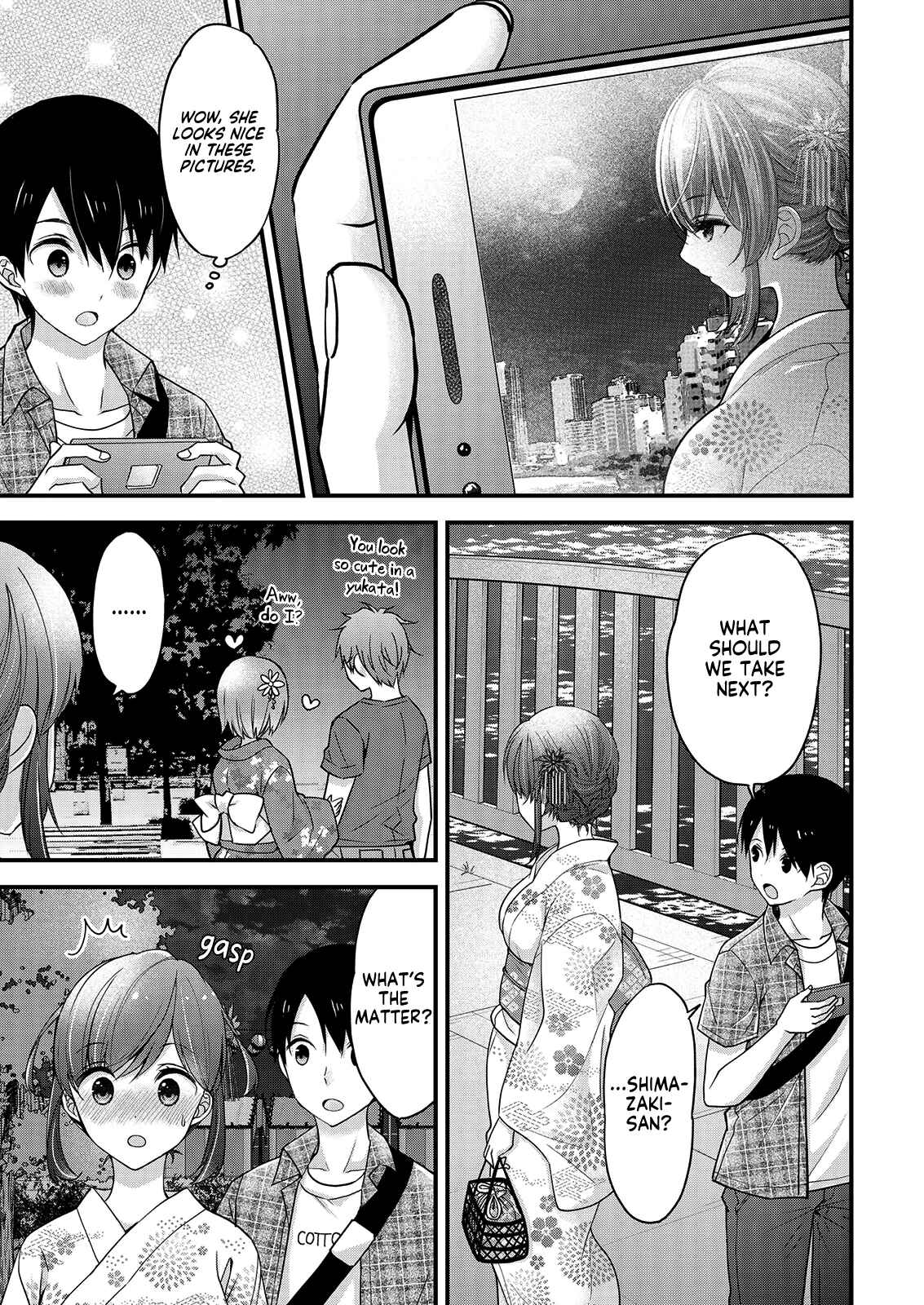 Shimazaki Nana @ Oshigoto Boshuuchuu Chapter 10 - Page 9