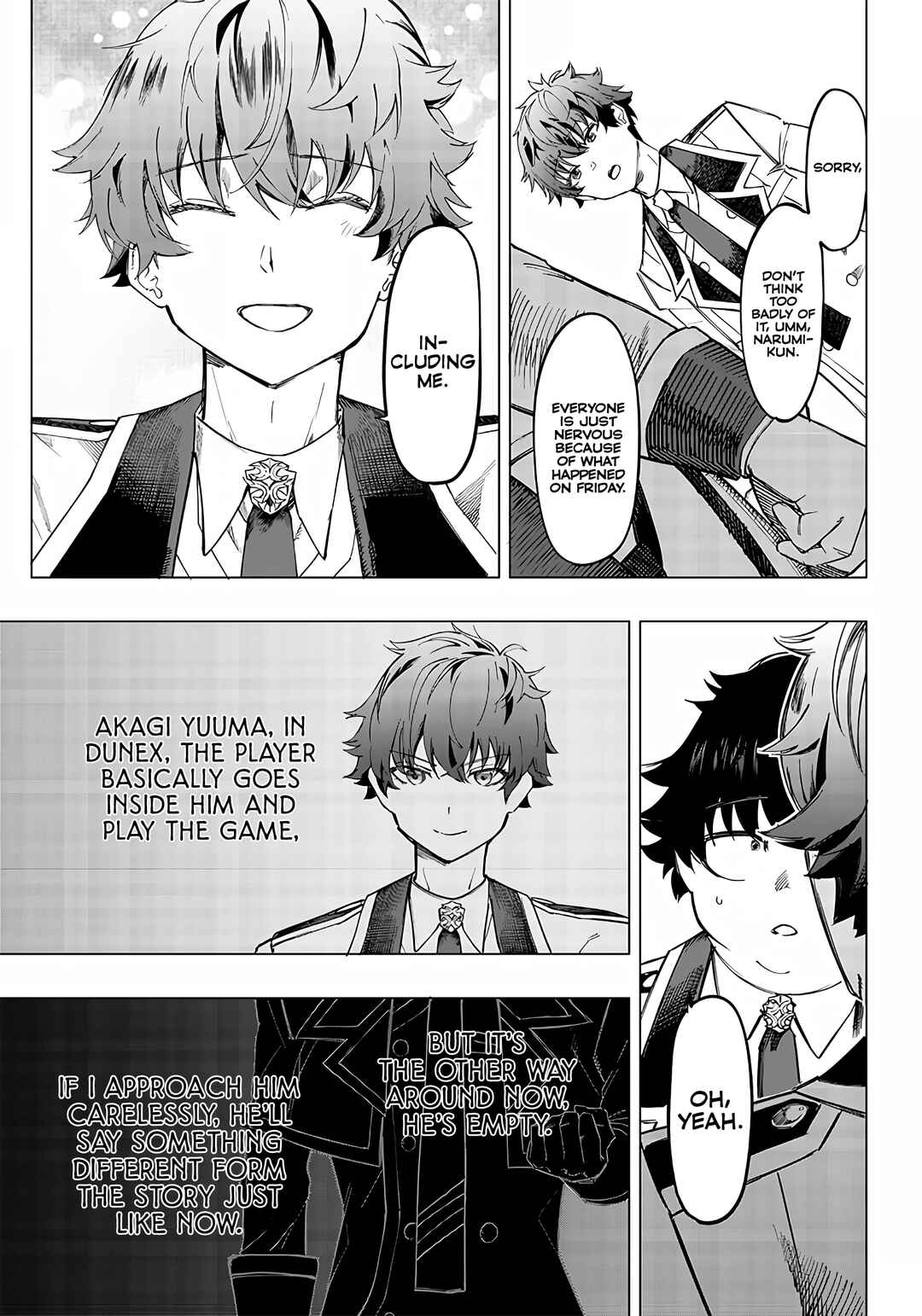 Wazawai no Avalon: Game Saijaku no Akuyaku Debu ni Ten'i Shita kedo, Ore dake "Yasereba Tsuyokute New Game" na Sekai datta no de, Saisoku Level Up & Hametsu Flag Kaihi de Kage no Eiyuu o Mezashimasu Chapter 7 - Page 11