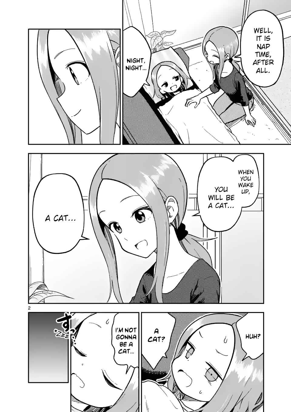 Karakai Jouzu no (Moto) Takagi-san Chapter 184 - Page 2