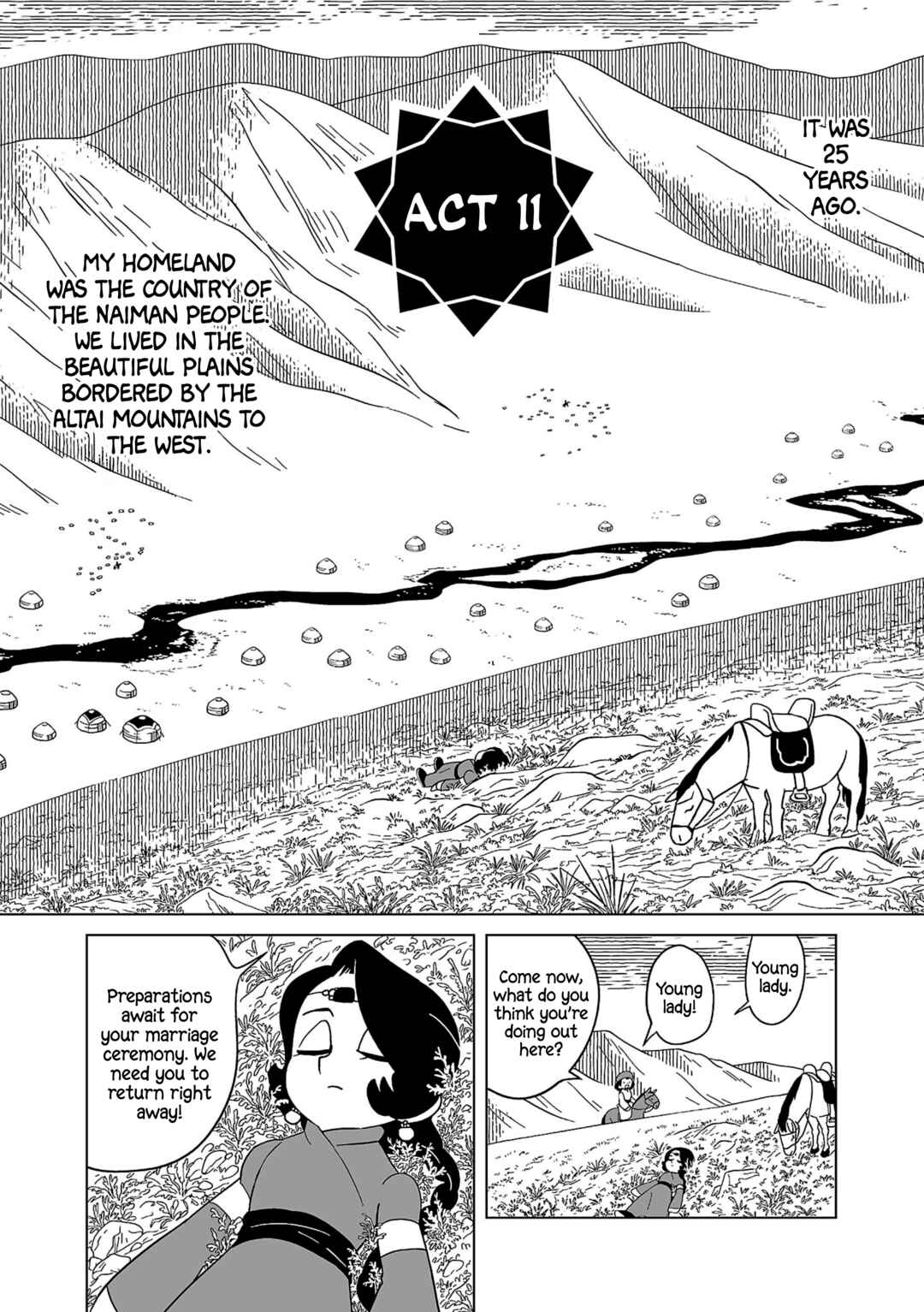 A Witch's Life in Mongol Chapter 11 - Page 1