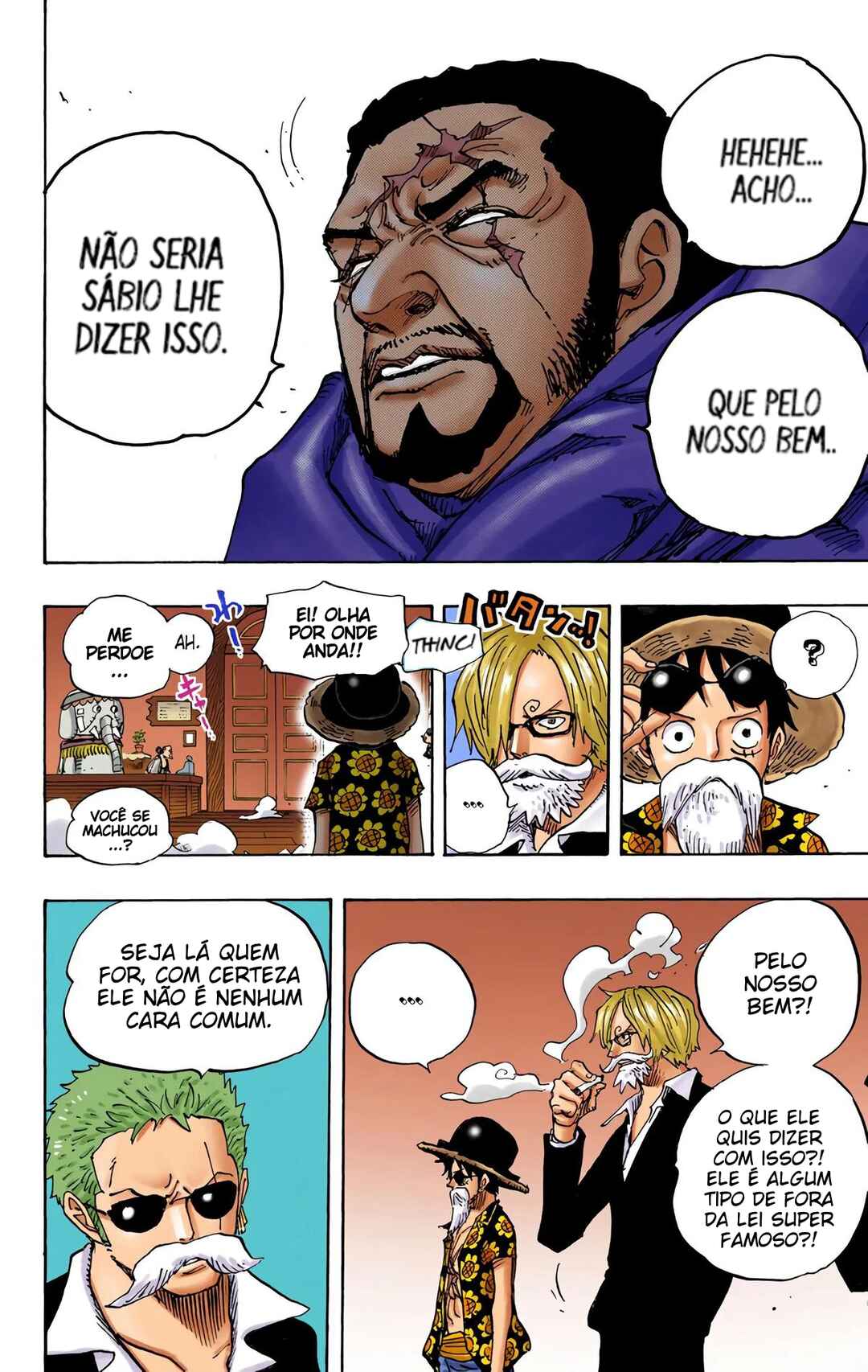 One Piece (Official Colored) Chapter 702 - Page 4