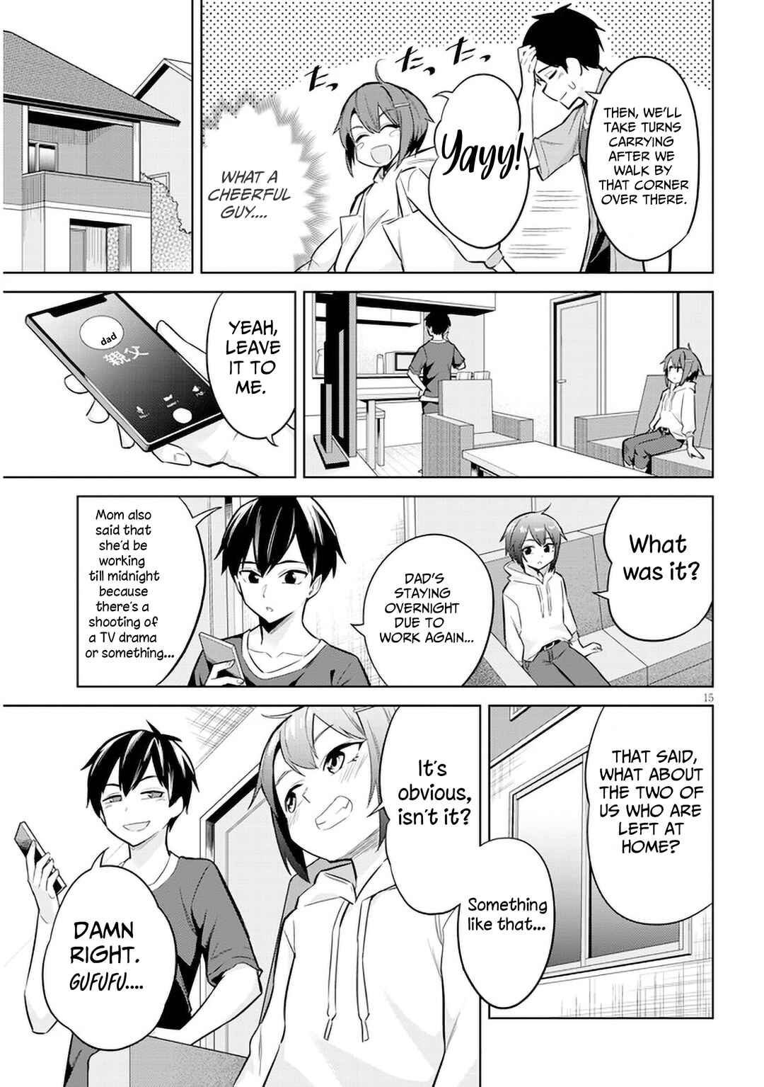 Jitsu wa Imouto deshita. ~Saikin Dekita Giri no Otouto no Kyorikan ga Yatara Chikai Wake~ Chapter 4 - Page 15