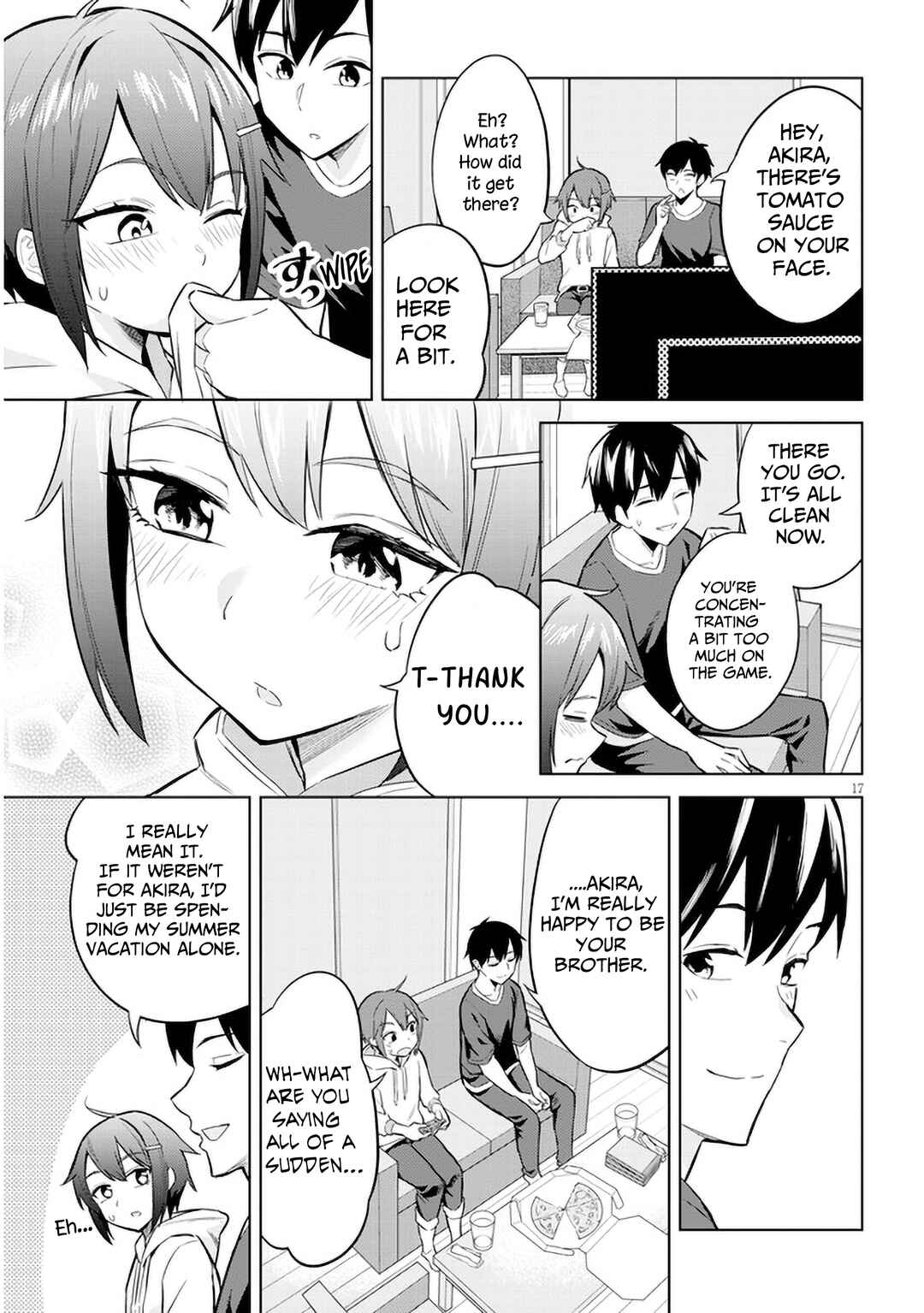 Jitsu wa Imouto deshita. ~Saikin Dekita Giri no Otouto no Kyorikan ga Yatara Chikai Wake~ Chapter 4 - Page 17