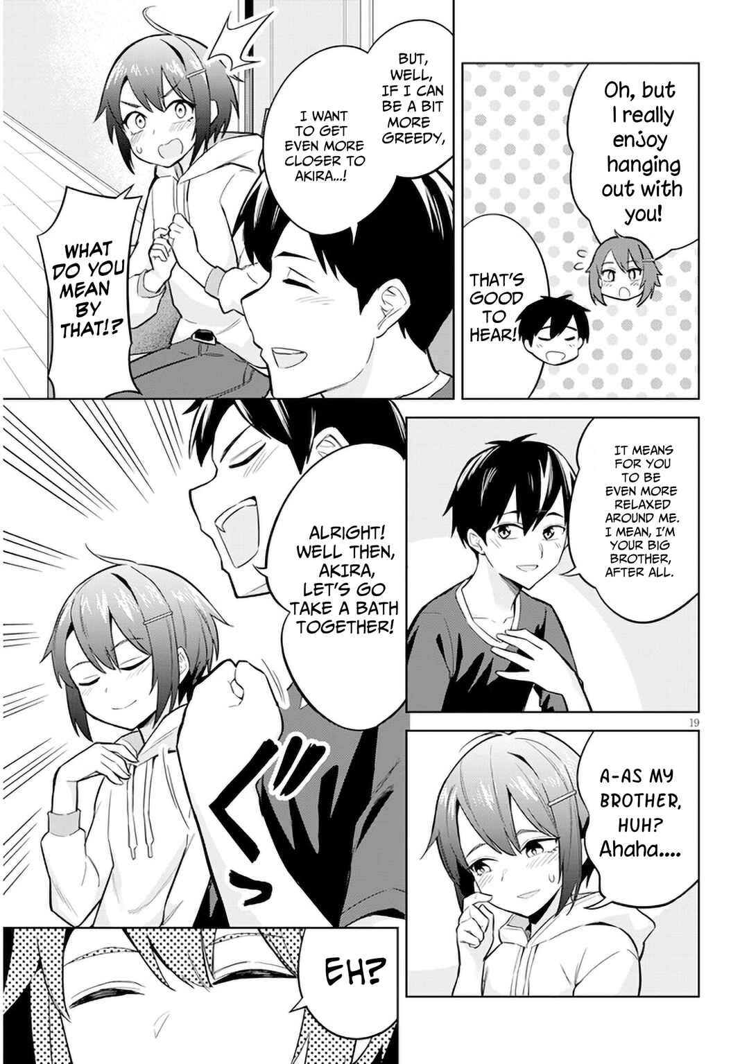 Jitsu wa Imouto deshita. ~Saikin Dekita Giri no Otouto no Kyorikan ga Yatara Chikai Wake~ Chapter 4 - Page 19