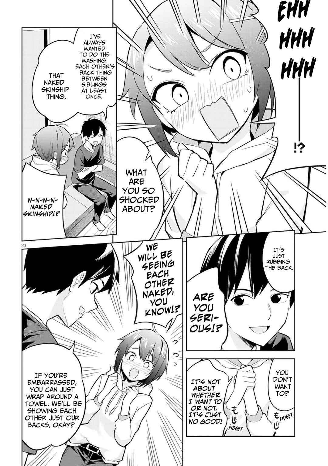 Jitsu wa Imouto deshita. ~Saikin Dekita Giri no Otouto no Kyorikan ga Yatara Chikai Wake~ Chapter 4 - Page 20