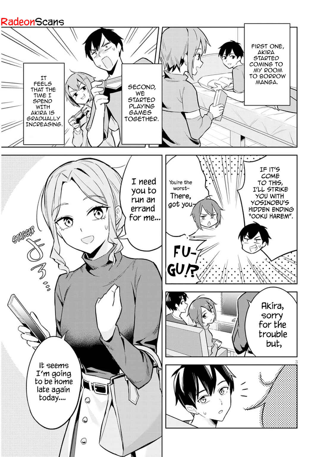 Jitsu wa Imouto deshita. ~Saikin Dekita Giri no Otouto no Kyorikan ga Yatara Chikai Wake~ Chapter 4 - Page 3