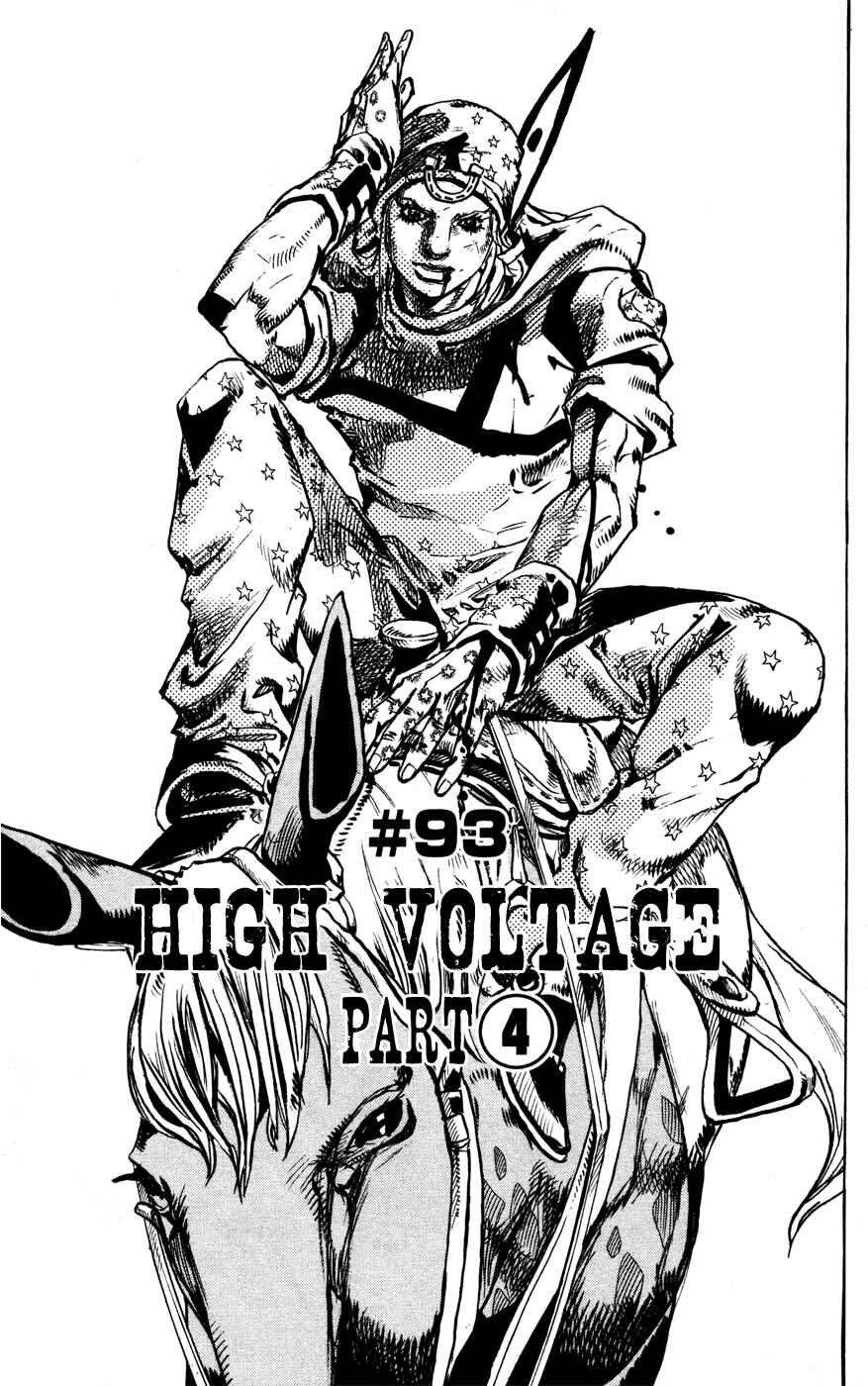 JoJo no Kimyou na Bouken: Part 7 - Steel Ball Run Chapter 93 - Page 1