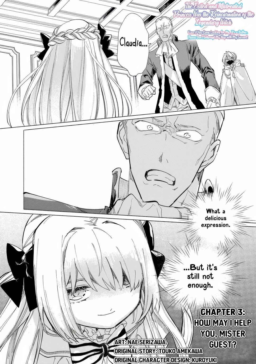 Shiitagerareta Tsuihou Oujo wa, Tensei Shita Densetsu no Majo deshita Chapter 3 - Page 4