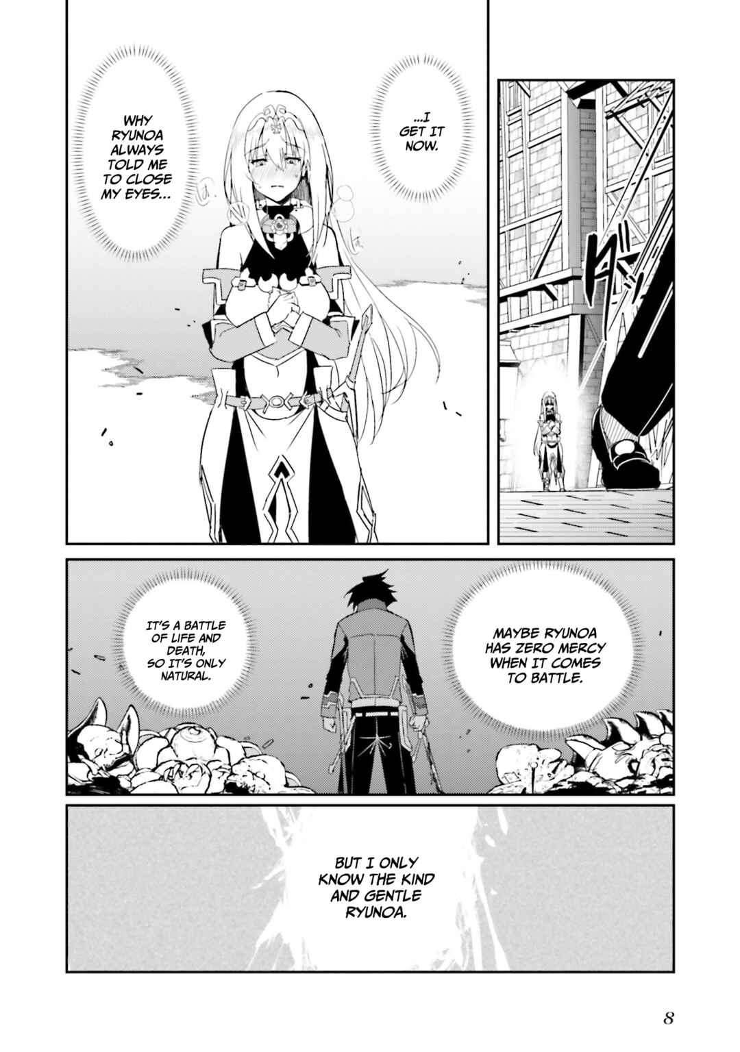 Issho ni Ken no Shugyou wo Shita Osananajimi ga Dorei ni Natteita no de, S-Rank Boukensha no Boku wa Kanojo wo Katte Mamoru Koto ni Shita Chapter 8 - Page 7
