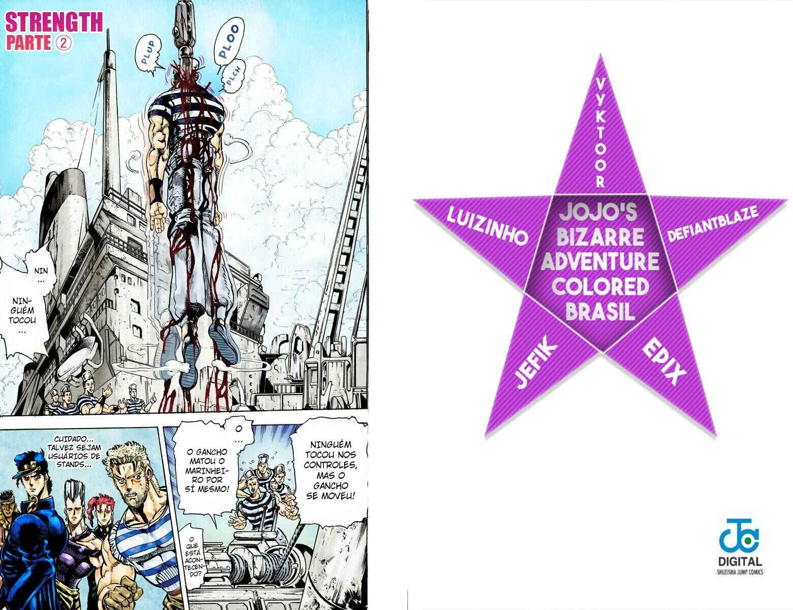 JoJo no Kimyou na Bouken: Part 3 - Stardust Crusaders Color-ban Chapter 18 - Page 1
