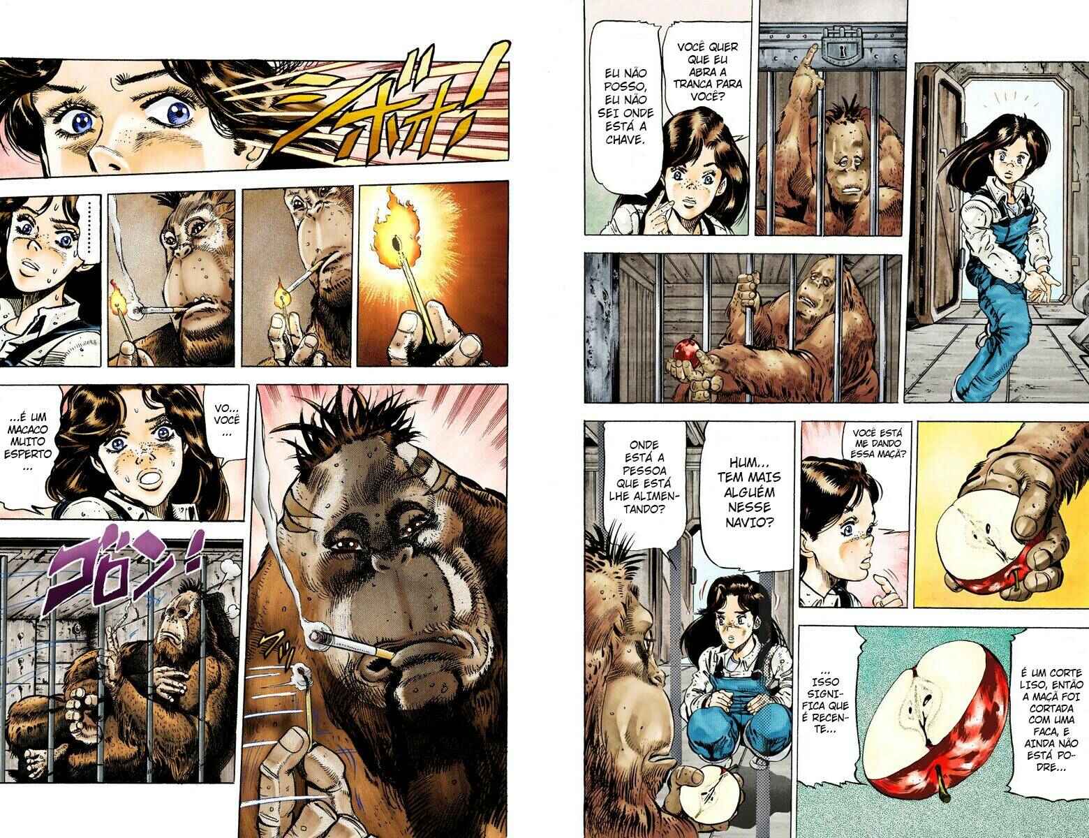 JoJo no Kimyou na Bouken: Part 3 - Stardust Crusaders Color-ban Chapter 18 - Page 4