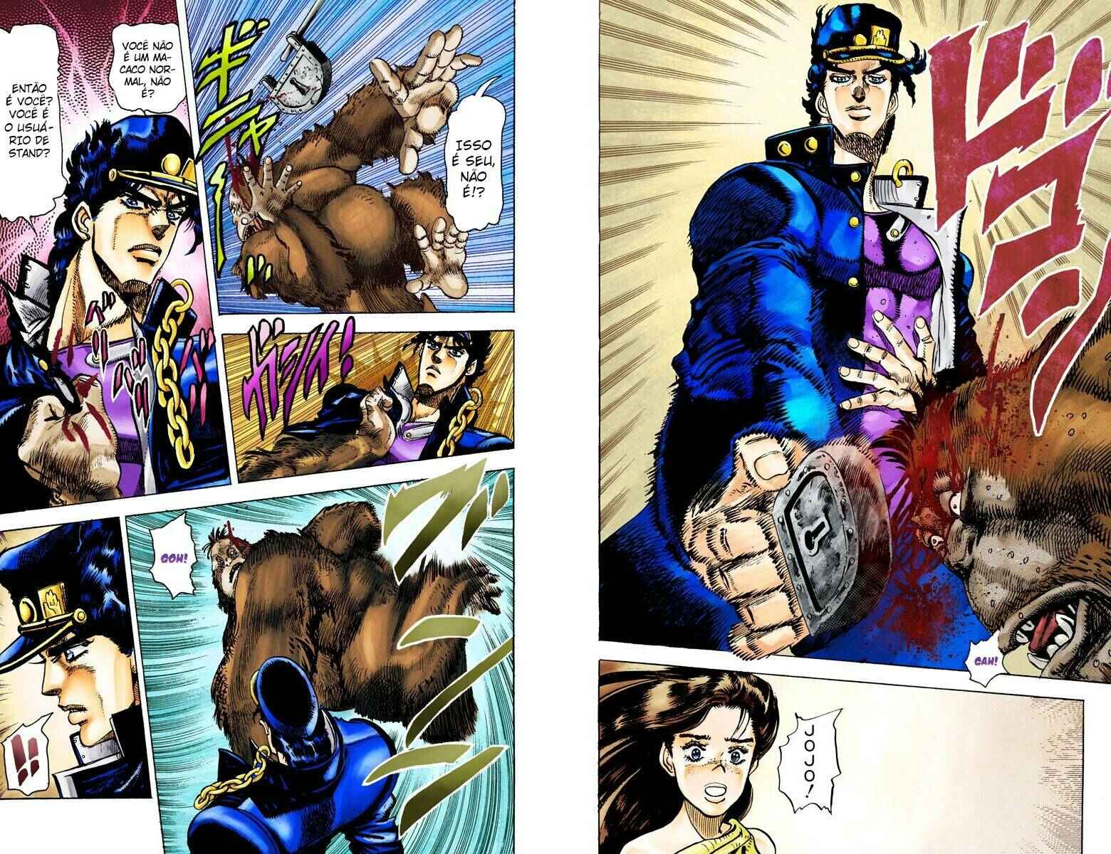 JoJo no Kimyou na Bouken: Part 3 - Stardust Crusaders Color-ban Chapter 18 - Page 9
