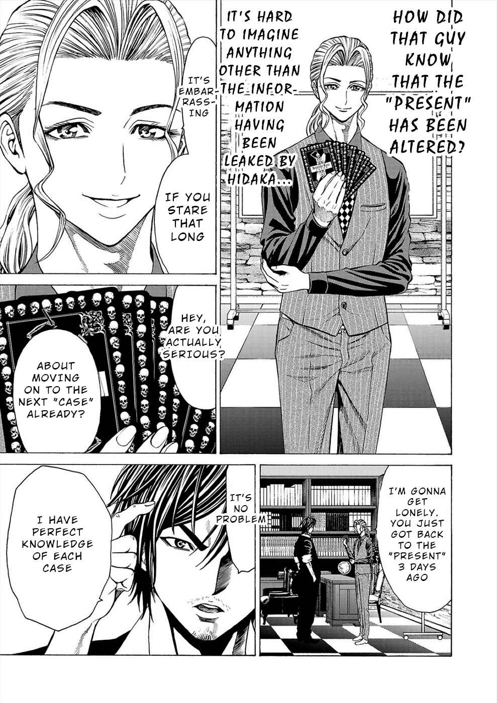 Psycho × Past - Ryouki Satsujin Sennyuu Sousa Chapter 10 - Page 34