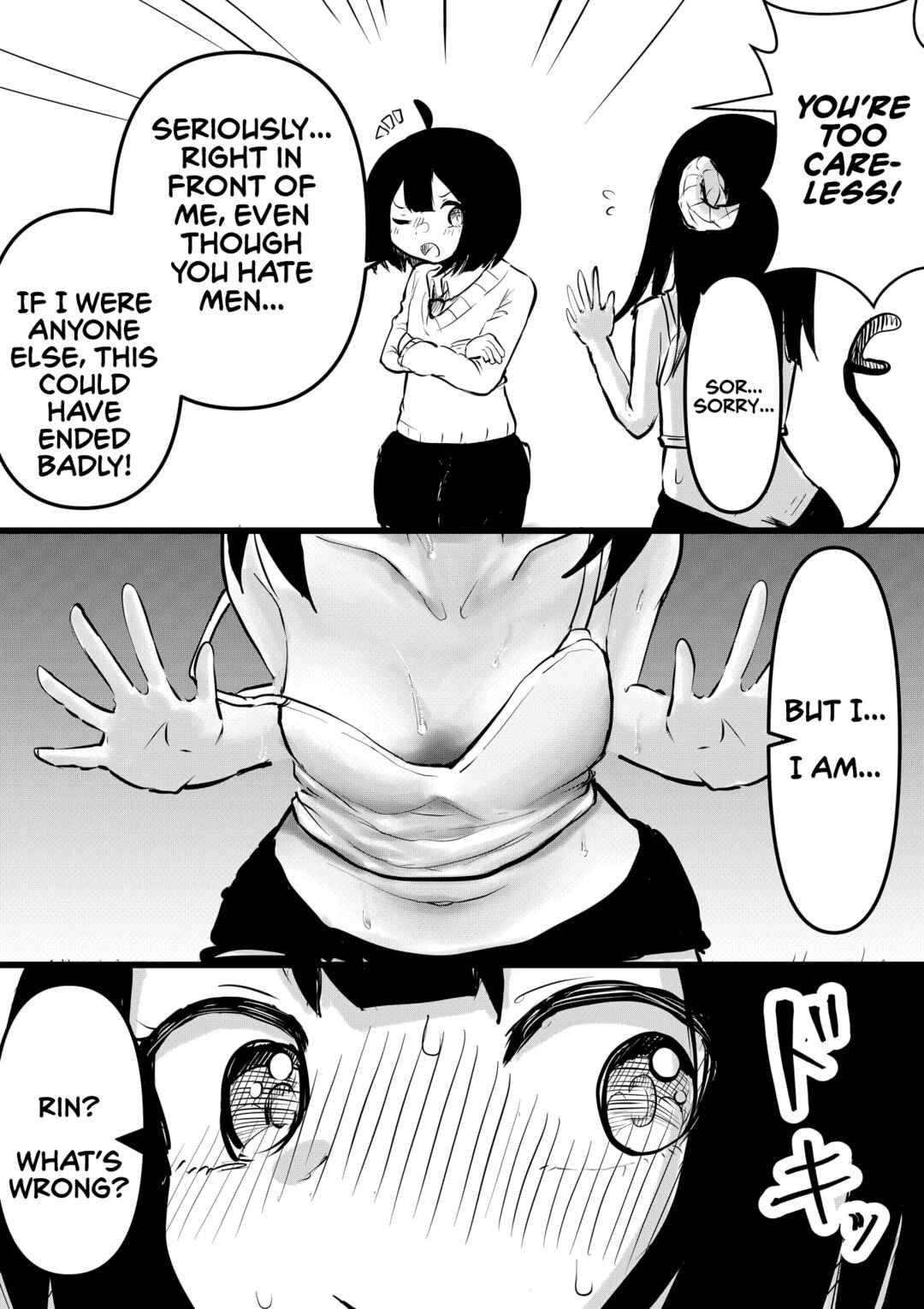 Otokogirai no Onnanoko ga Saikyou no Succubus ni Naru Made Chapter 4 - Page 4