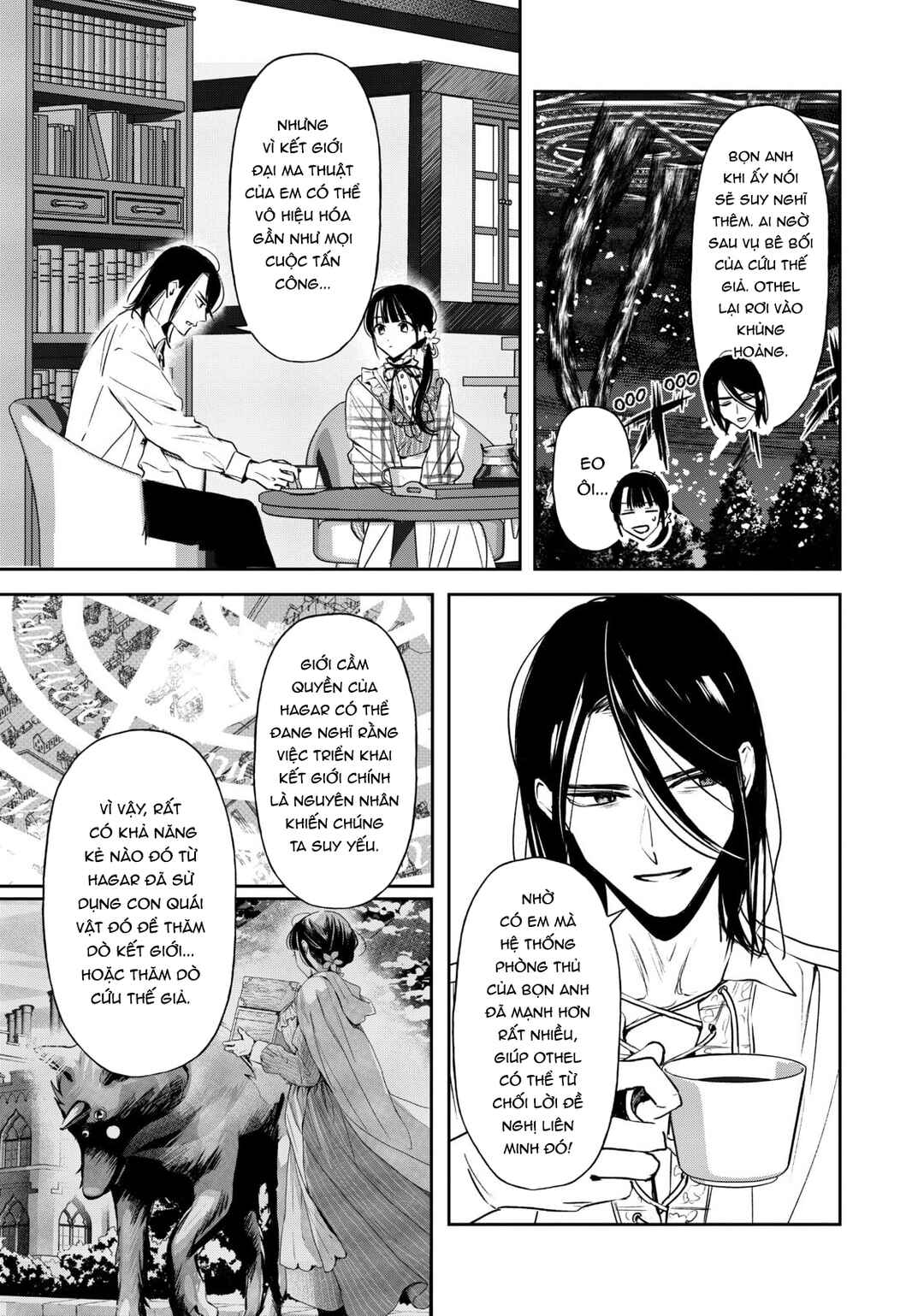 Isekai ni Kyuuseishu to shite Yobaremashita ga, Around 30 ni wa Muri na no de, hissori Book Café Hajimemashita Chapter 16 - Page 19