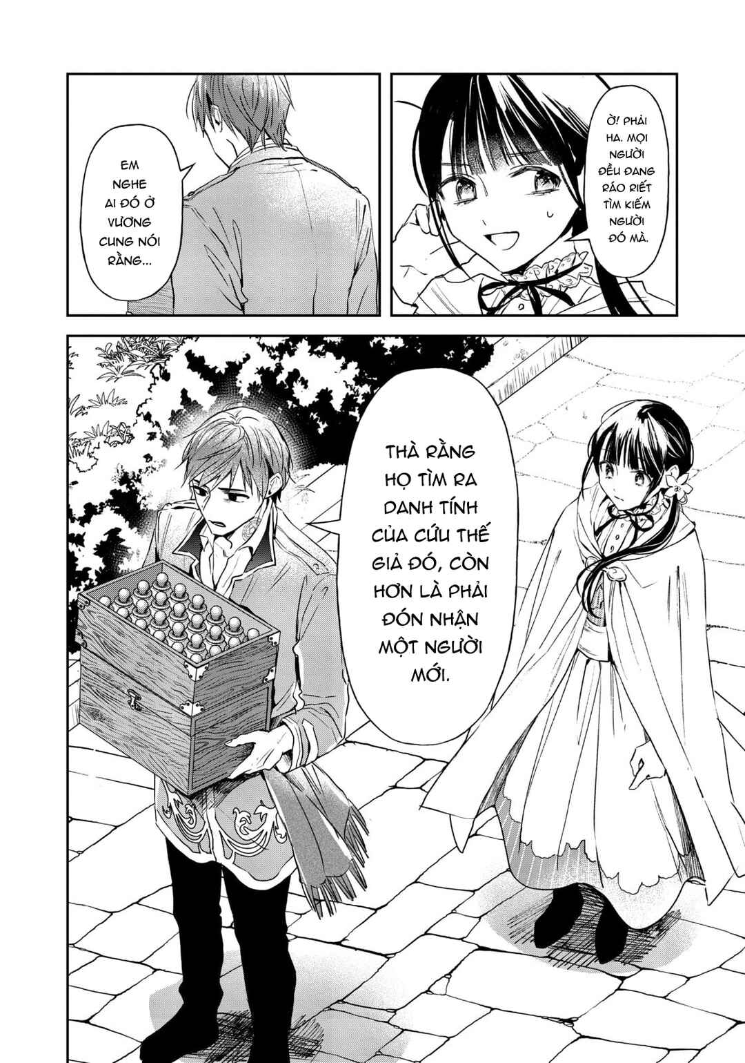 Isekai ni Kyuuseishu to shite Yobaremashita ga, Around 30 ni wa Muri na no de, hissori Book Café Hajimemashita Chapter 16 - Page 28