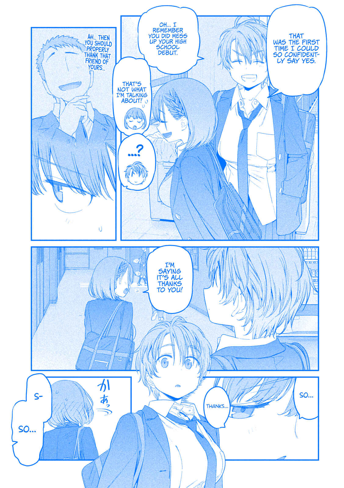 Getsuyoubi no Tawawa (Blue) (Fan Colored) Chapter 30 - Page 12