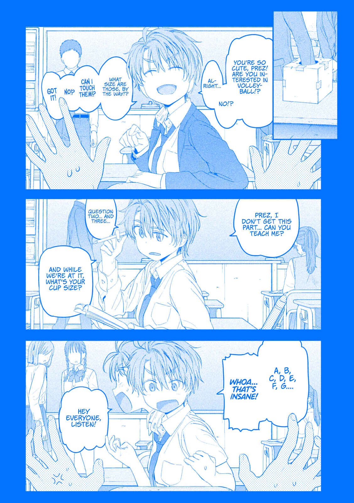 Getsuyoubi no Tawawa (Blue) (Fan Colored) Chapter 30 - Page 9