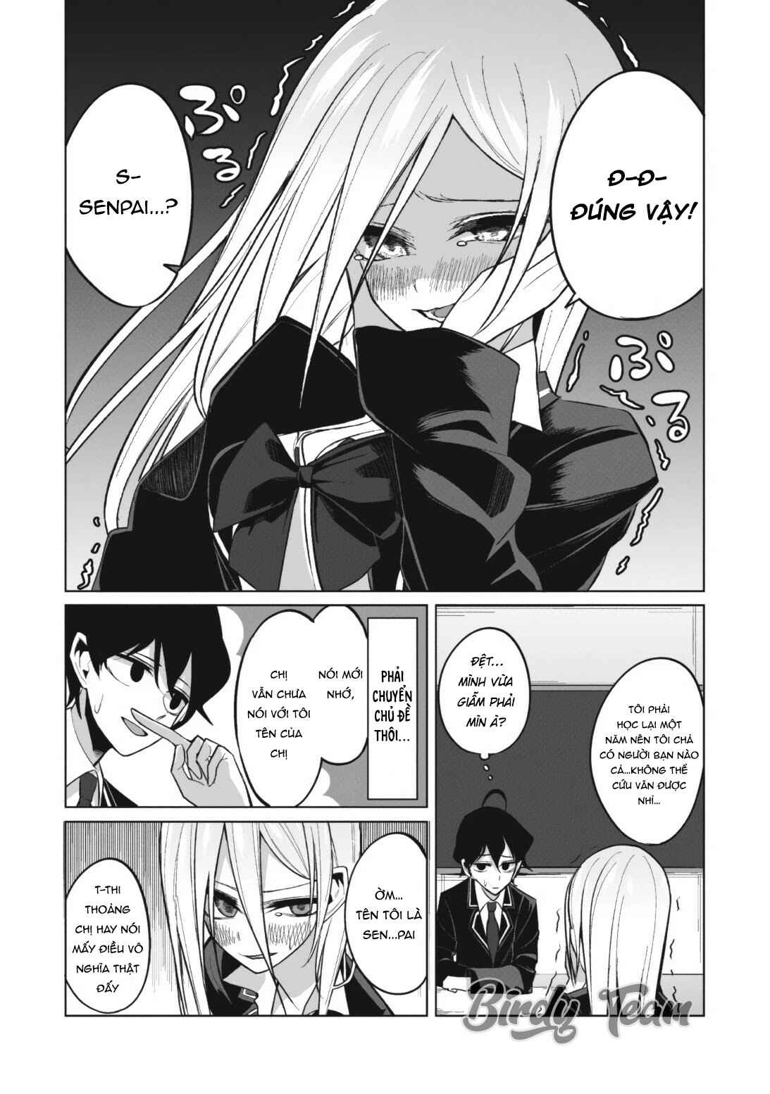 Mizuki-senpai no Koi Uranai Chapter 3 - Page 6