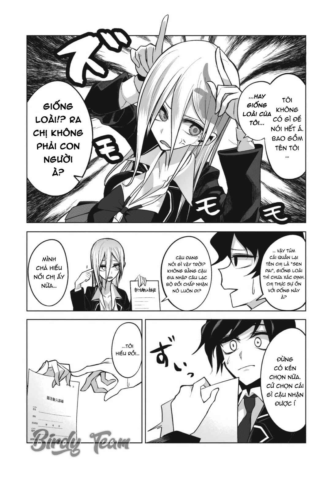 Mizuki-senpai no Koi Uranai Chapter 3 - Page 7